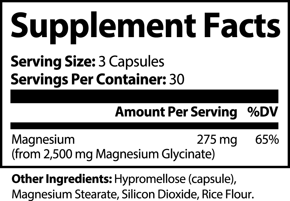 Magnesium Glycinate.